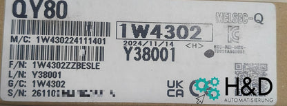 Mitsubishi QY80 Digital Transistor Output Module for MELSEC Q Series