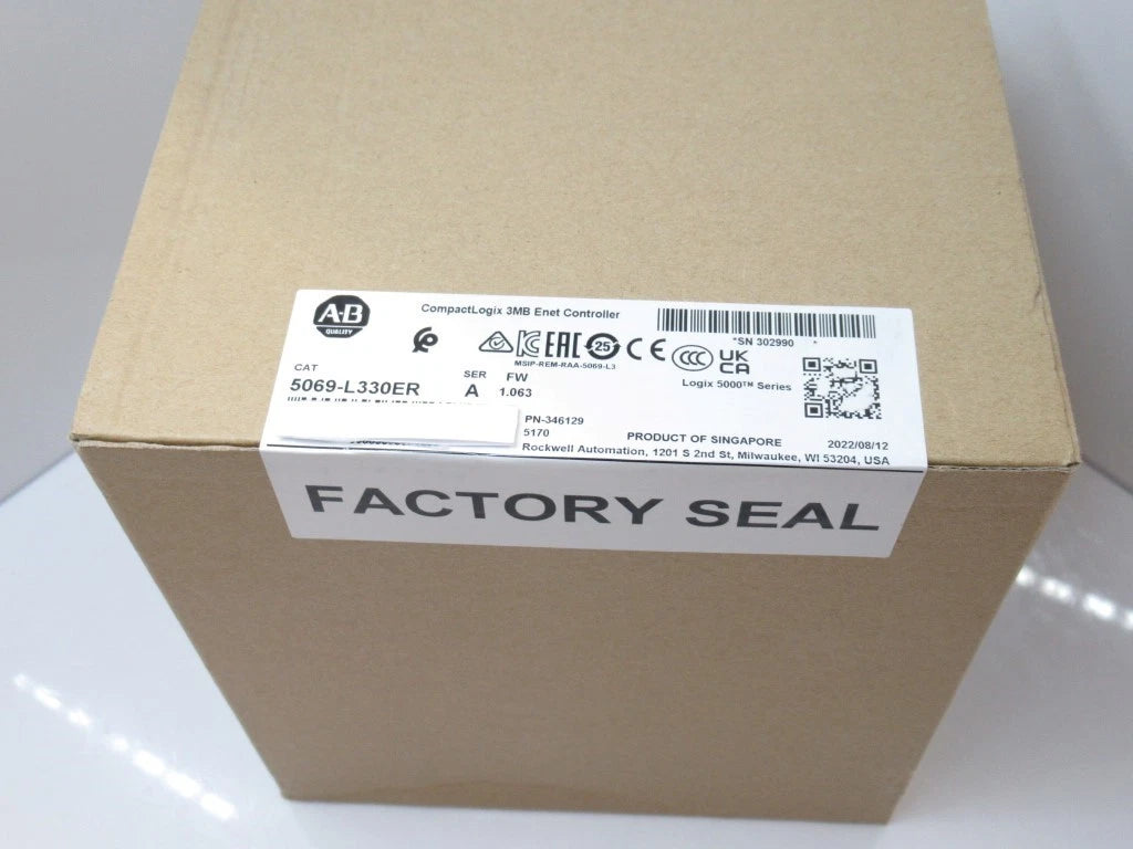 Allen-Bradley 5069-L330ER CompactLogix 5380 PLC Controller
