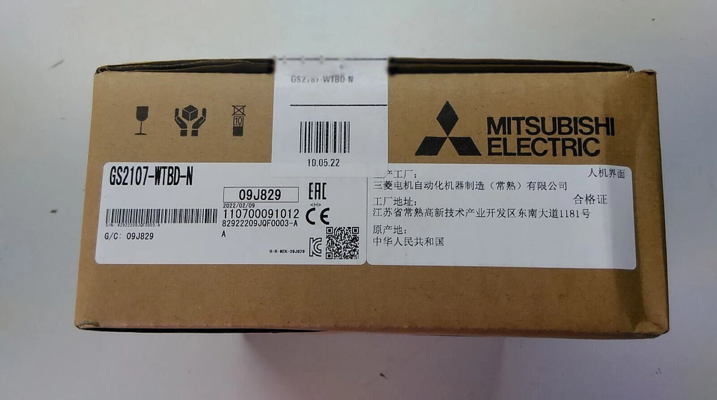 Mitsubishi GS2107-WTBD-N GOT2000 HMI Touch Panel 7"