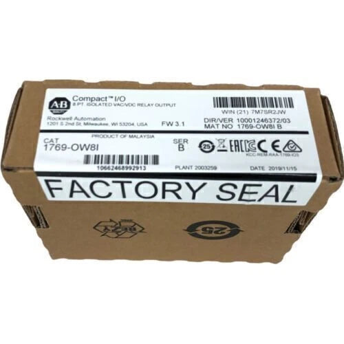 Módulo de salida de relé Allen-Bradley 1769-OW8I para PLC CompactLogix