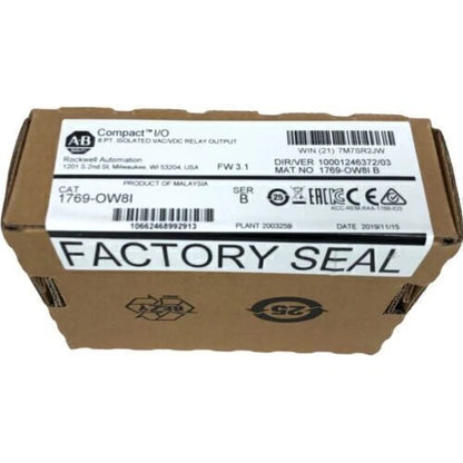 Módulo de salida de relé Allen-Bradley 1769-OW8I para PLC CompactLogix