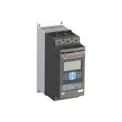 ABB 1SFA897109R7000 Softstarter for smooth motor start and reliable control, rated 105 A, 208-600 V AC.