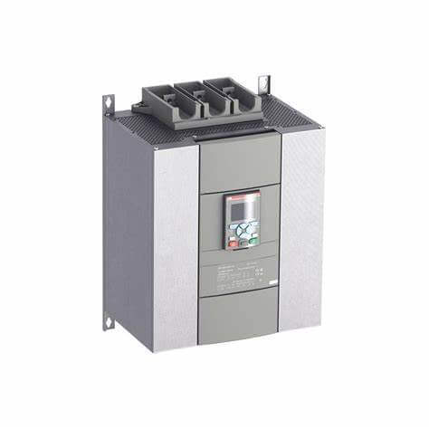 ABB Softstarter 1SFA898117R7000 model PSTX570-600-70 for motor control, 570 A, 208-600 V AC.